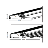 Endura Z-Series Aluminum Bumper Outswing Cap Sill, Choose Sill length,width & Finish