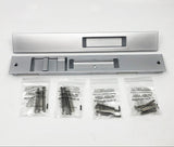 Interlock INVISIO ACTIVE KEYED Flush Mount Sliding Door Handle Silver, PS01-0312-117