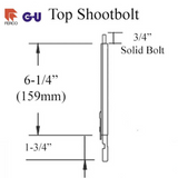 G-U FERCO SECURY EUROPA REVERSING GEAR, HD SOLID BOLT, TOP SHOOTBOLT