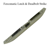 FERCOMATIC LATCH & DEADBOLT STRIKE, PROFILE NOTCHING, SQUARE ENDS, LEFT