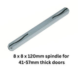 G-U 8mm Spindle for 41-57mm thick doors