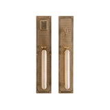 Rocky Mountain Flute Entry Set – 3 1/2″ x 18″ 3 1/2" x 18" - 3" x 10" Interior Designer Escutcheon