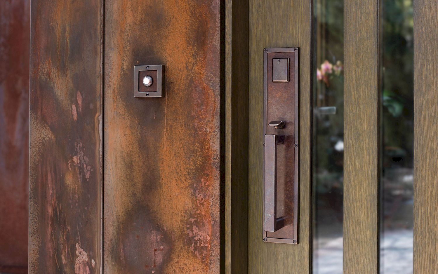 Rocky Mountain Designer Textures Doorbell Button 3" x 3"