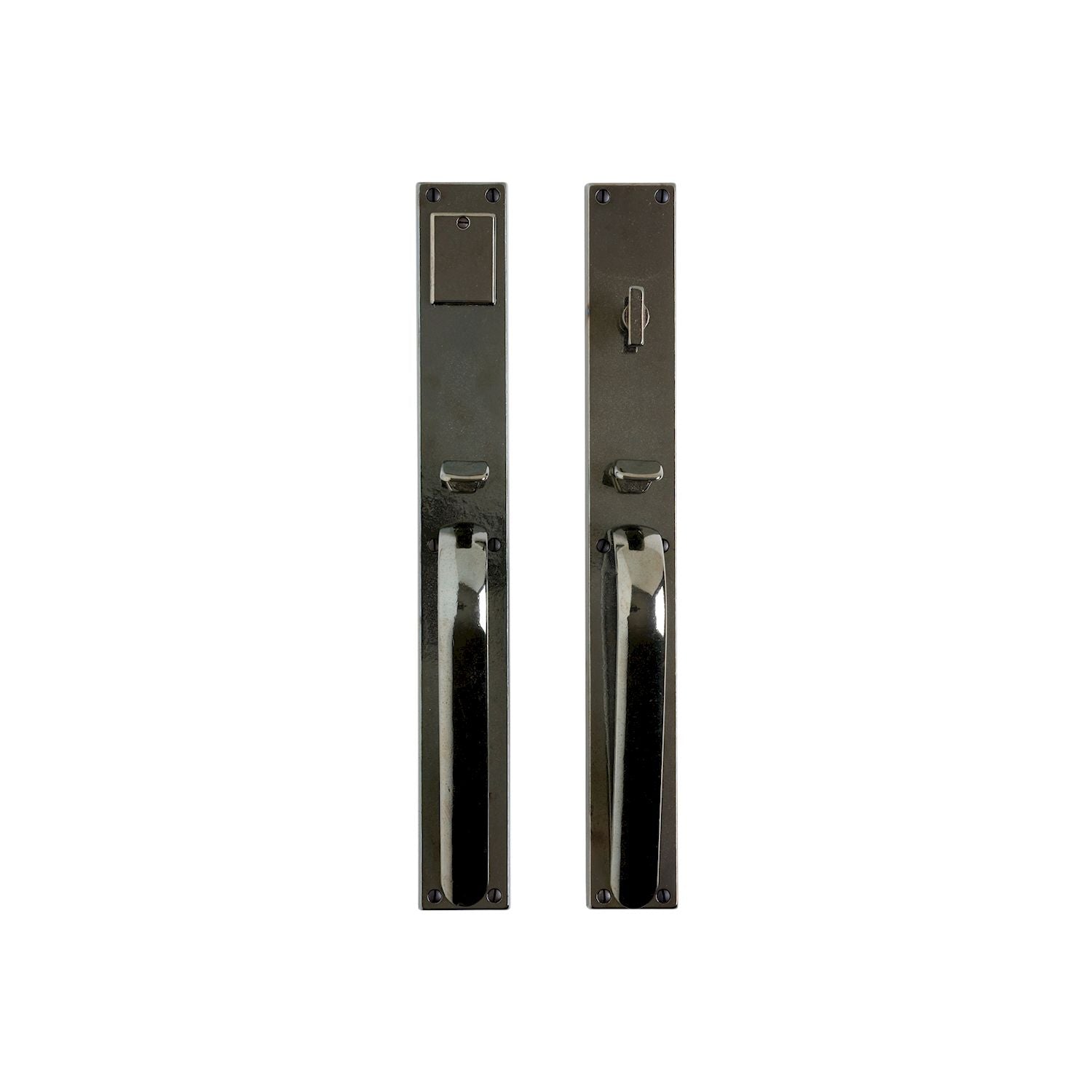 Rocky Mountain Metro Entry Set – 2 1/4″ x 17″ - 2 1/4" x 8" Interior Escutcheon