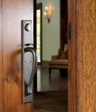 Rocky Mountain Rectangular Entry Set – 3 1/2″ x 24″ - 3" x 10" Interior Escutcheon
