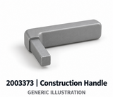 Roto HPD1 Construction Handle 5001MSN - 2003373