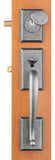 EAGH301CLDN Rockwell Premium Savoy Single Cylinder Handle Set in Antique Nickel Finish with Classic Wave Lever