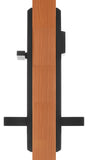 H433MPDL10B Rockwell Times Square MP lock Handleset with Delta Lever in Antique Black
