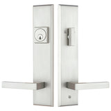 H433DLUS15 ROCKWELL TIMES SQUARE HANDLESET WITH DELTA LEVER IN BRUSHED NICKEL