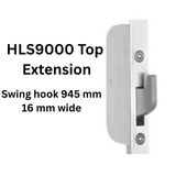 Hoppe HLS9000 Top Extension - 16 mm Wide, Swing hook 945 mm