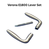 HOPPE Verona E1800 Lever Set for Multipoint Lock Handlesets - Stainless Steel