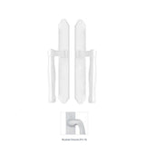 HOPPE HLS 9000 SLIDING DOOR HANDLE-SET, M574/2170N, FIXED DUMMY - BRUSHED CHROME
