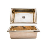 Harbor Sink 22 1/8" x 7 1/16" x 14 1/8"