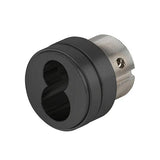 Schlage Commercial 80-101 (SFIC) Small Format Interchangeable Core Mortise Cylinder Housing for L or PM Series Locks with Rose Trim, Less Core