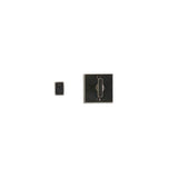 Rocky Mountain Square Metro Mortise Bolt 2 1/4" x 2 1/4"