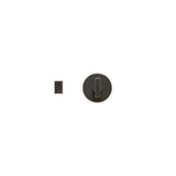 Rocky Mountain Round Metro Mortise Bolt 2 1/4" x 2 1/4"