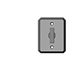 Rocky Mountain Hammered Dead Bolt 2 1/2" x 3 1/4"