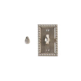 Rocky Mountain Corbel Rectangular Mortise Bolt 2 1/2" x 4"