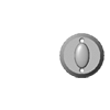 Rocky Mountain Tear Drop Dead Bolt 2 1/2" x 2 13/16"