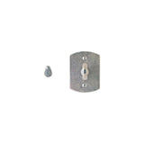 Rocky Mountain Curved Mortise Bolt 2 1/2" x 3 3/8"