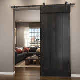 Schlage Commercial SD10-6.6 J-Strap Mount 78" Sliding Barn Door Hardware Set