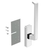 G-U FERCO  Geared turn handle set | DIRIGENT HANDLE MZ GEARED LH SILVER - K-12920-00-L-1