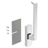 G-U Ferco Geared turn handle set | DIRIGENT HANDLE MZ GEARED RH SILVER - K-12920-00-R-1