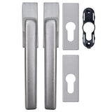 Dirigent Handle Set with PC Rosettes - Interior/Exterior