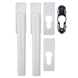 Dirigent Handle Set with PC Rosettes - Interior/Exterior