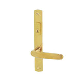 G-U ALLEGRO HANDLE & 30MM PLATE, ACTIVE, KEY & THUMBTURN (HANDLE BELOW CYLINDER) CHOOSE COLOR