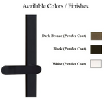 G-U ALLEGRO HANDLE & 30MM PLATE, DUMMY, NO KEY, NO THUMBTURN (HANDLES DO NOT MOVE) CHOOSE COLOR