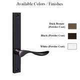 G-U VENICE HANDLE & 30MM PLATE, DUMMY, NO KEY, NO THUMBTURN (HANDLES DO NOT MOVE) CHOOSE COLOR
