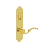 G-U CAPRI HANDLE & 45MM PLATE, ACTIVE, KEYED WITH THUMBTURN (HANDLE BELOW CYLINDER) CHOOSE COLOR