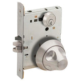 Schlage Commercial L9080P SK1 630 Storeroom Mortise Lock, Anti-Ligature Knob