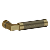 Baldwin L030 Gramercy Knurled Left Handed Single Door Lever without Rosette from the Estate Collection