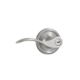 WESLOCK BORDEAU L640-U-D, LH KEYED LEVER - SATIN CHROME - L0640UDUDSL26