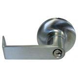 General Locks L100 Series Grade 1 Cylindrical Clutched Leversets - L110R - Passage - Satin Chrome