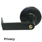 General Locks L100 Series Grade 1 Cylindrical Clutched Leversets - L140R - Privacy - Dark Bronze
