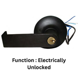 General Locks L100 Series Grade 1 Cylindrical Clutched Electronically Unlocked Leversets - L180RE - Storeroom - Dark Bronze