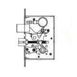 Schlage L283-141 Lock Case for L9480, L9485, L9486