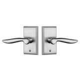 L2AMPMLUS15 PREMIUM AQUA SOLID BRASS SECTIONAL MULTIPOINT TRIM SET WITH DAHLI LEVER IN BRUSHED NICKEL FINISH