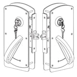 Schlage Commercial L9082P HSLR 630 Institution Mortise Lock, High Security Ligature Resistant Trim