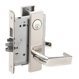 Schlage L9453P 06L Entrance Mortise Lock with Deadbolt, 06 Lever, L Escutcheon