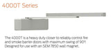 LCN 4000T Series Surface-Mounted Heavy Duty Door Closer