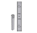 LCN 8310-3836T Hard Wired Full Length Actuator/Bollard Package with Handicap Symbol and Text