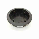 LCN 8310-3852WF 6" Round Wall and Flush Mount Wireless Actuator with Handicap Symbol and Push To Open Text, Flush Mount Box, and Receiver