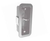 LCN 8310-819F 1-1/2" x 4-3/4" Rectangle Rugged Plastic Jamb and Flush Mount Actuator Box