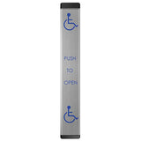 LCN-8310-836T 36" x 6" Tall and Slim Hardwired Actuator with Wheelchair Icon and Text