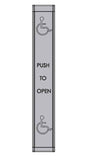 LCN-8310-836TW 36" x 6" Tall and Slim Wireless Actuator with Wheelchair Icon and Text