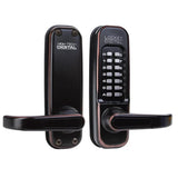 Lockey 1150 Keyless Mechanical Digital Spring Latch Door Lock